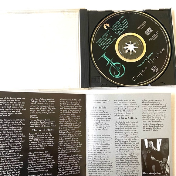 1999 Carpe Noctum Tamarra James Canada Pagan Witch Wiccan Neofolk Rare Music CD - Picture 7 of 9